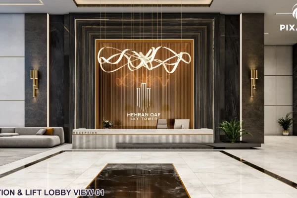 Recption & Lift Lobby_View 01